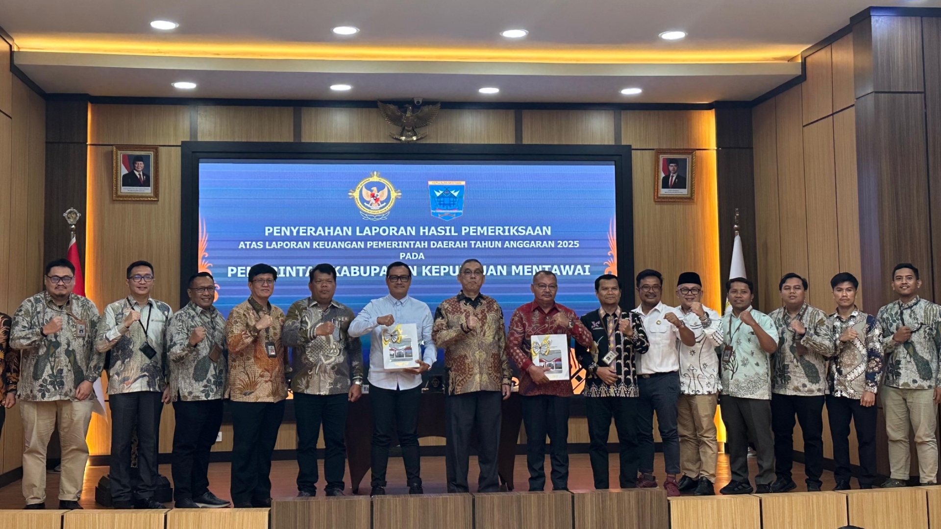Pemerintah Kabupaten Kepulauan Mentawai Kembali Raih Opini WTP Empat Kali Berturut-turut